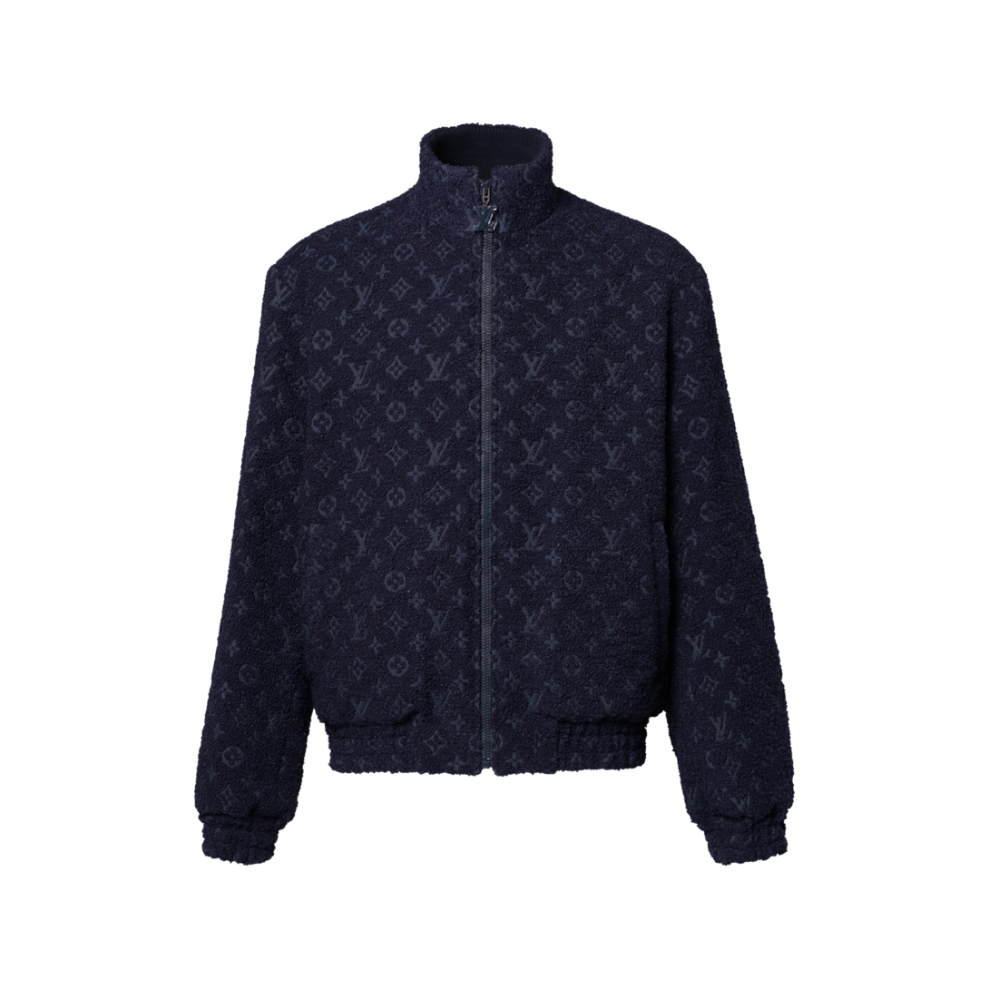 Monogram Wool Bouclette Zipped Blouson - Ready-to-Wear | LOUIS VUITTON